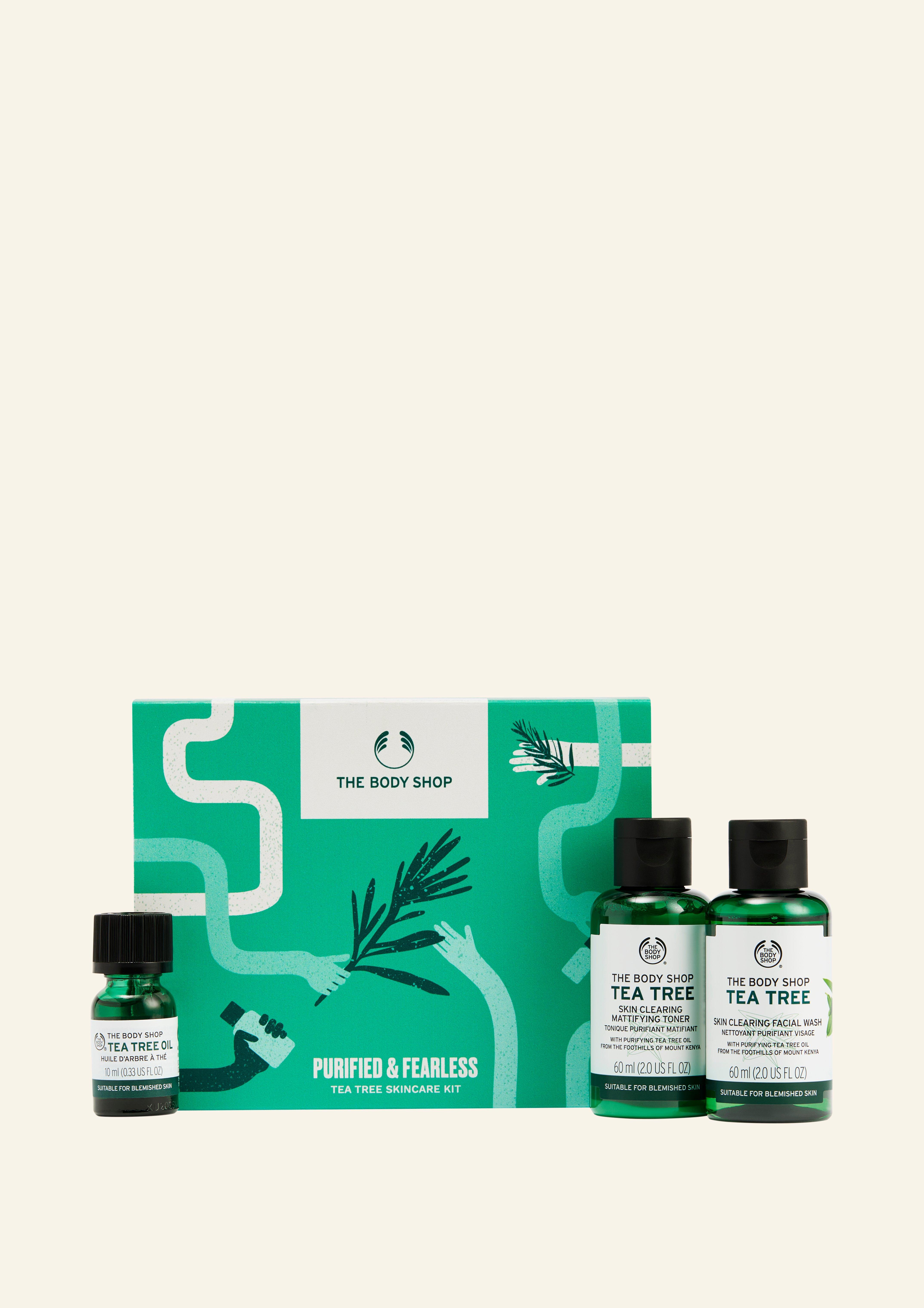 Purified & Fearless Tea Tree Skincare Kit | Skincare Gifts