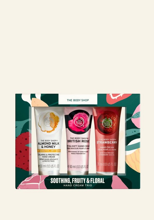 Soothing, Fruity & Floral Hand Cream Trio