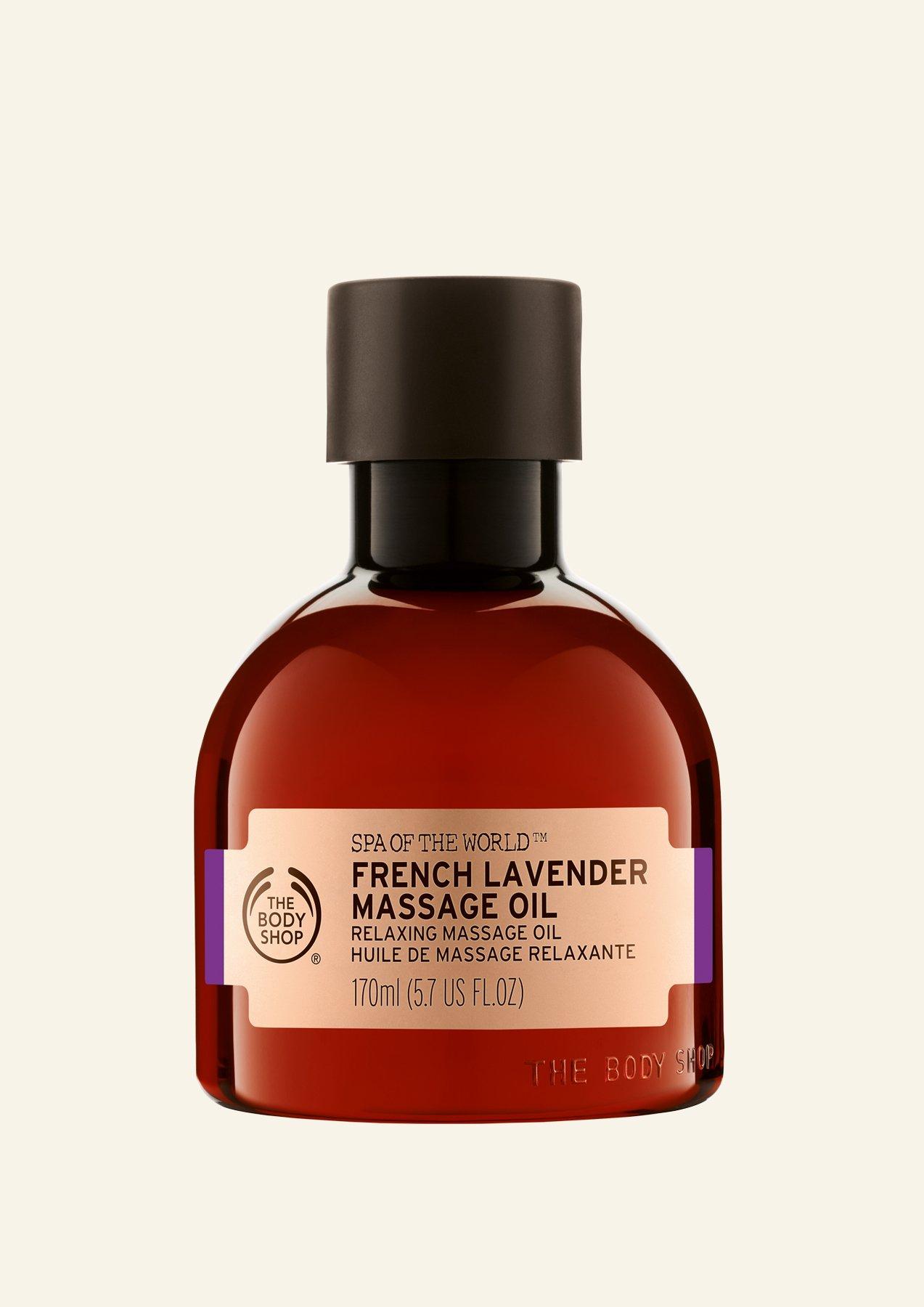 The Body Shop Spa of the World French Lavender Massage Oil