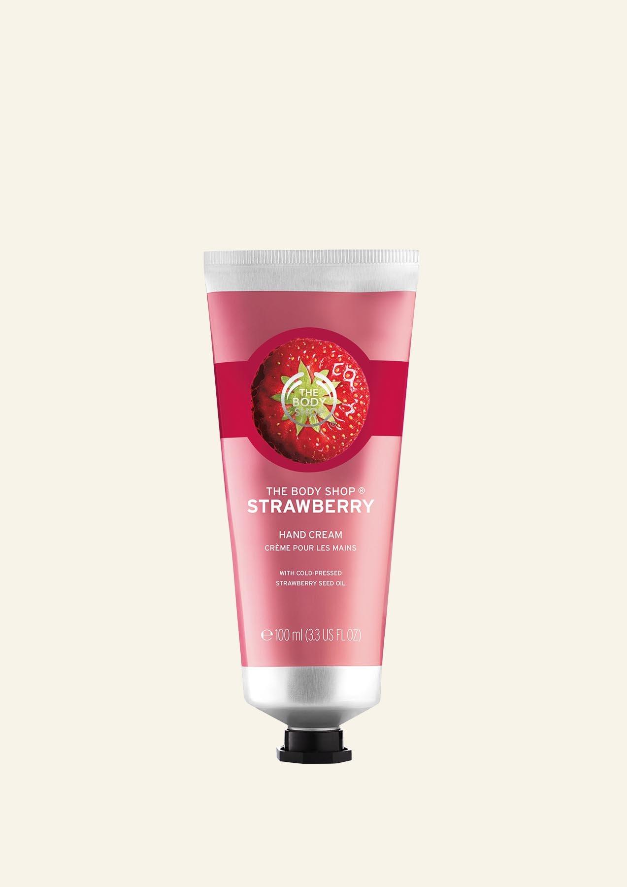 Ja Bloedbad vis Strawberry Hand Cream | Moisturizers | The Body Shop Hong Kong