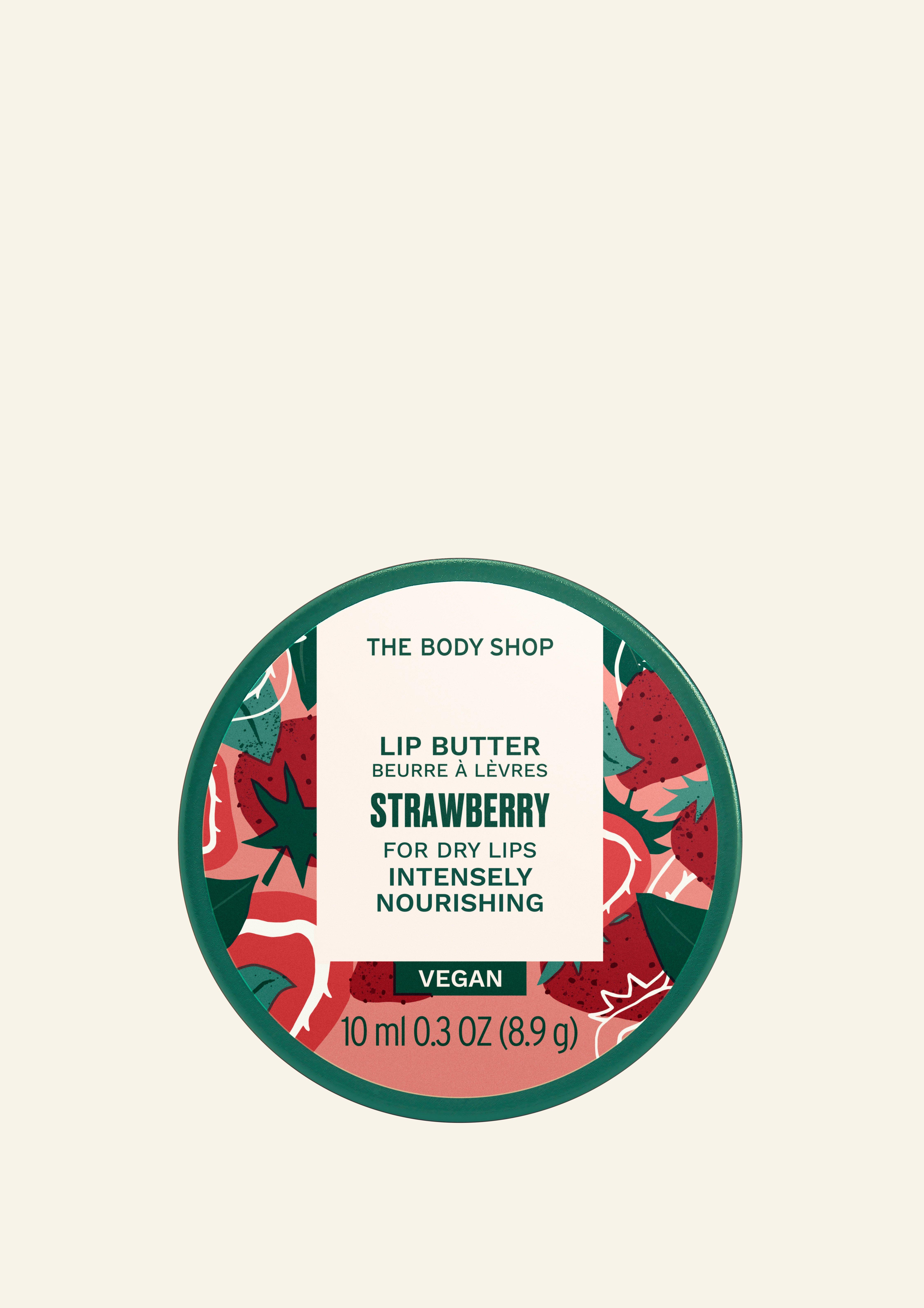 The Body Shop Strawberry Lip Butter 10 Ml