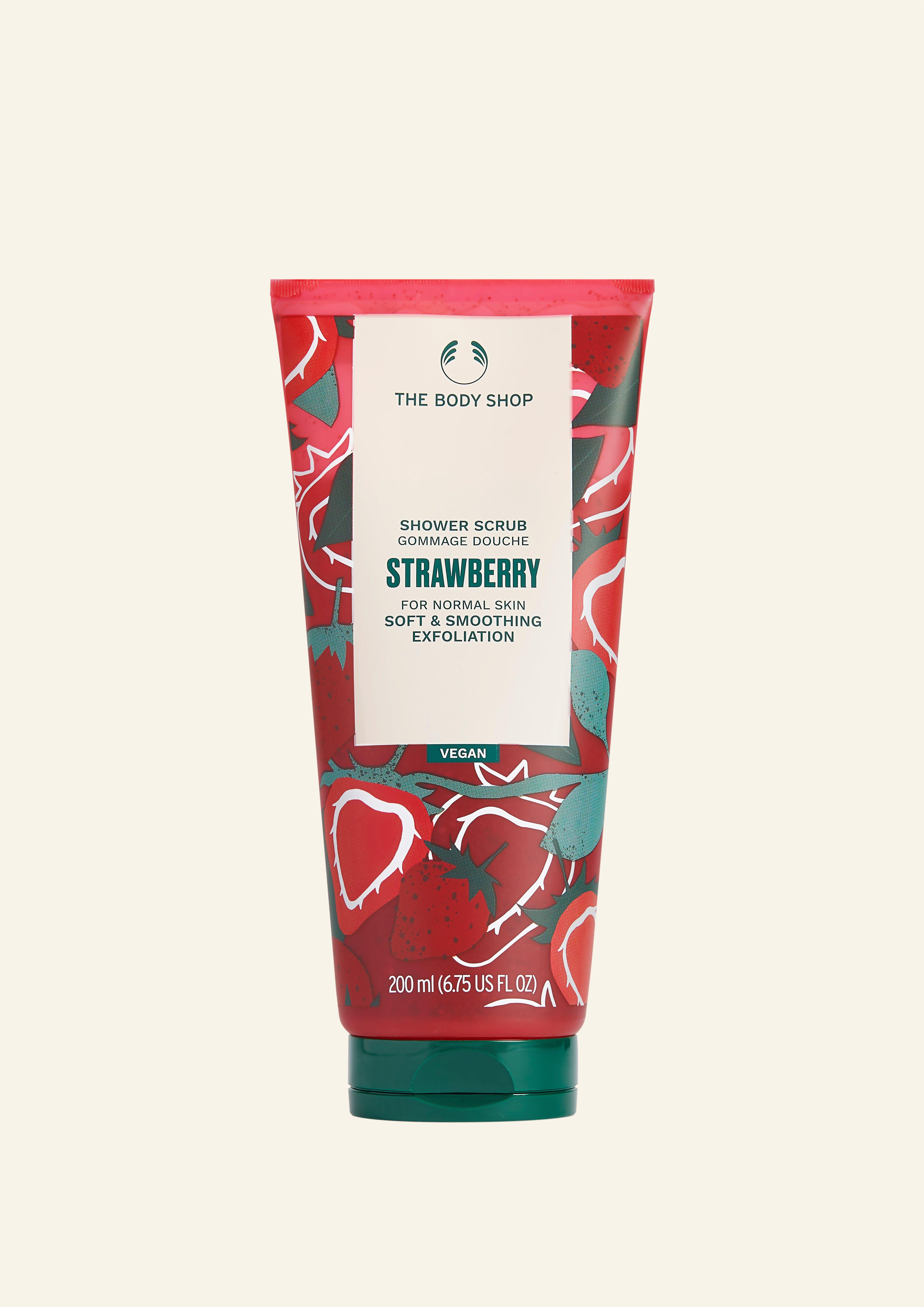 Strawberry Shower Scrub 200ml