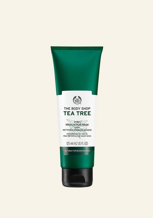 Tea Tree Oil 3-in-1 Wash. Scrub. Mask 125 ML
