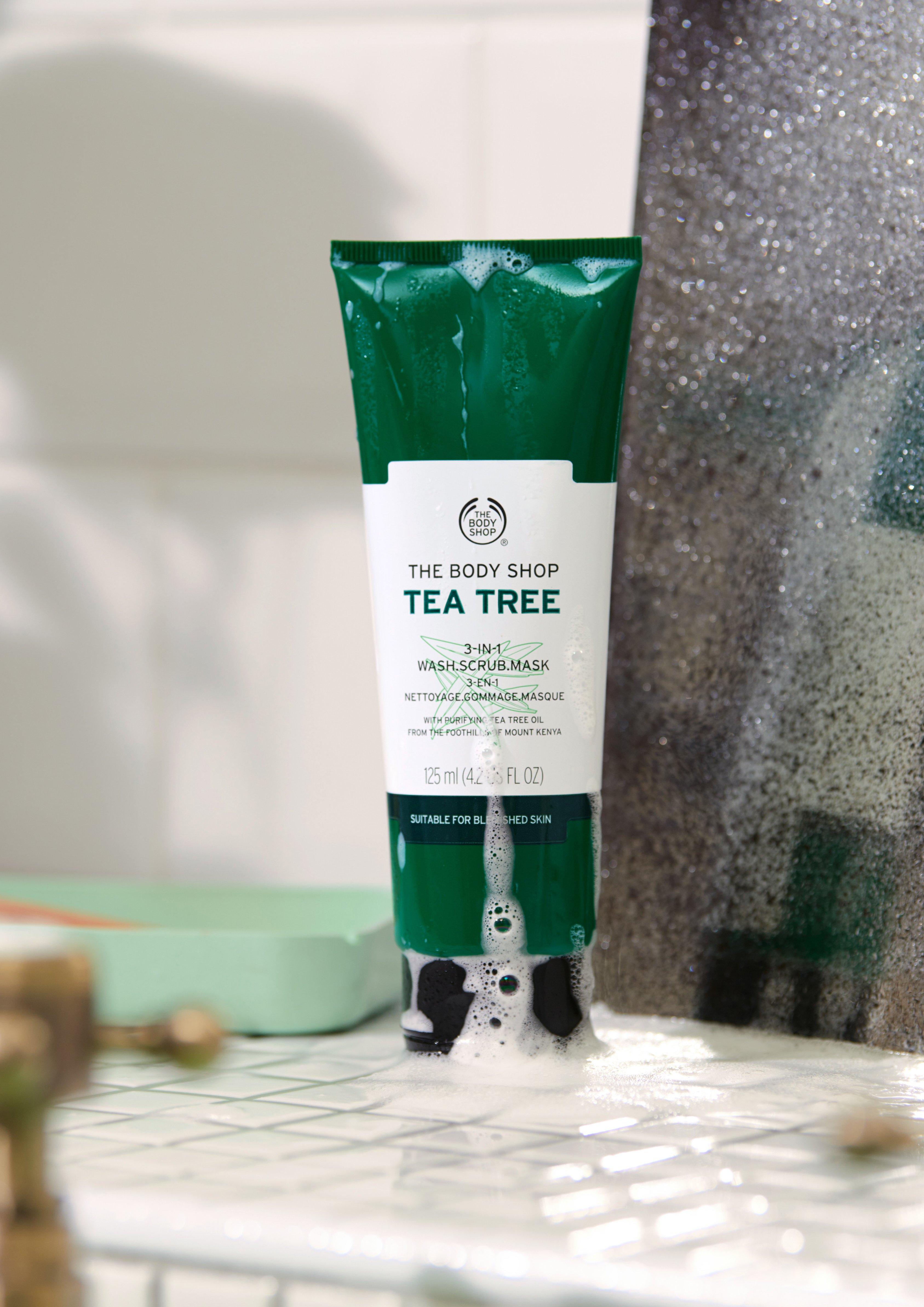 Tea Tree 3 1 Wash.Scrub.Mask | Body Shop®