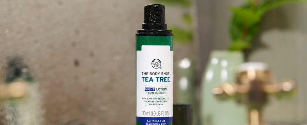 The body shop tea tree night lotion The body shop tea tree night lotion