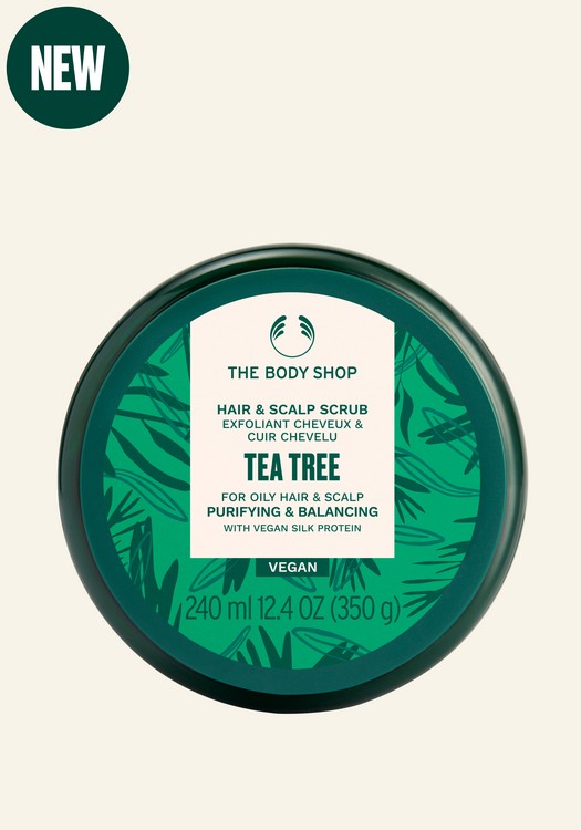 Tea Tree Purifying & Balancing Hair Scrub | The Body Shop