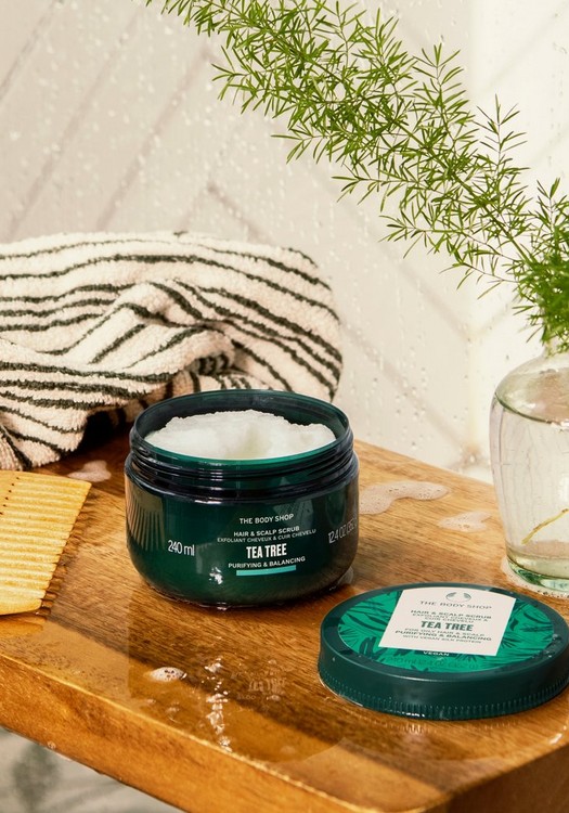 Tea Tree Hair & Scalp Scrub For Oily Hair