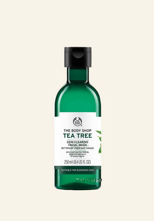 tea tree skin clearing facial wash
