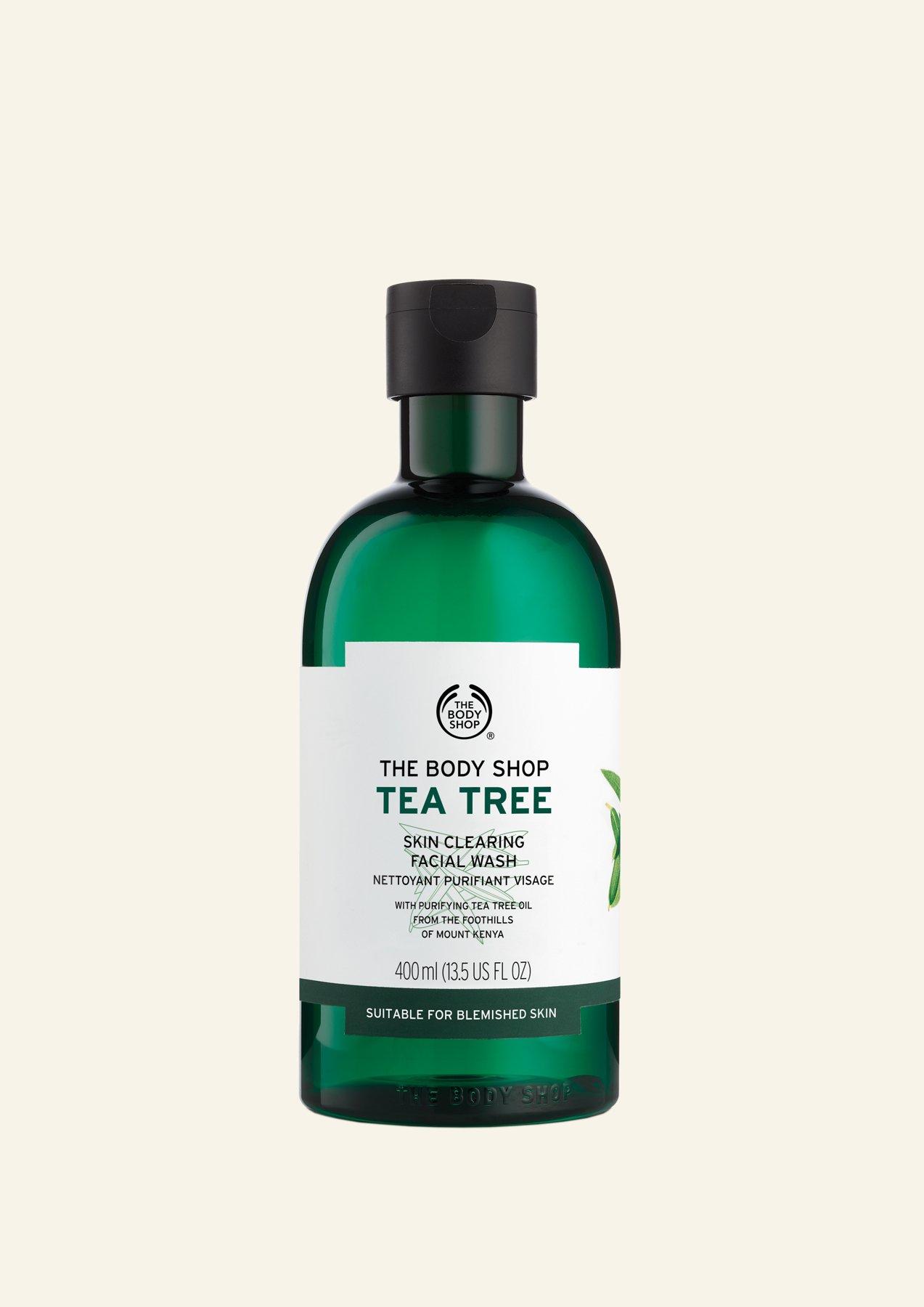 Tea Tree Oil Face Wash | Tea Tree Cleanser | The Body Shop®