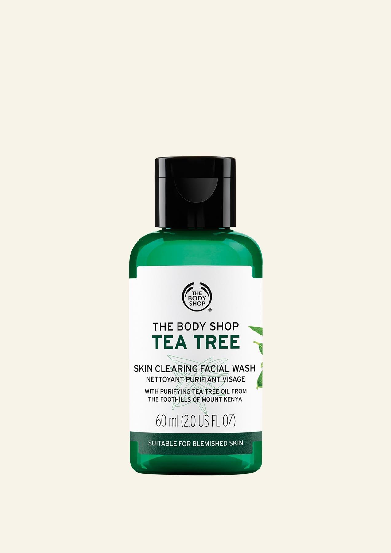 Tea Tree Face Wash For Oily Skin The Body Shop