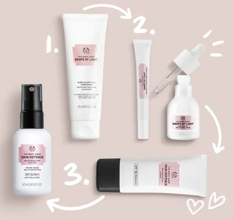 The Body Shop Skin Defence products The Body Shop Skin Defence products