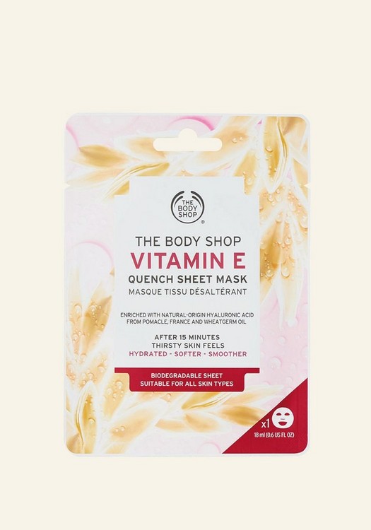 Vitamin E Quench Sheet Mask | The Body Shop