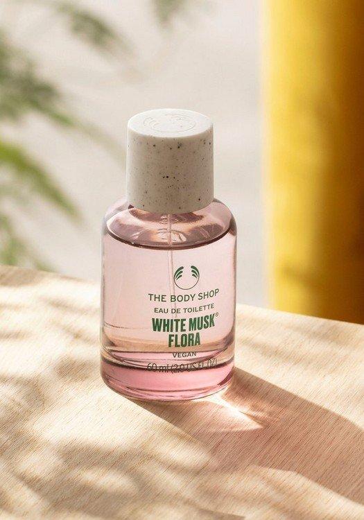 The body shop white musk flora eau de toilette clearance