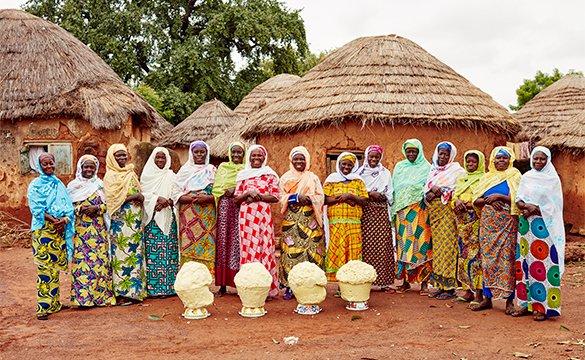 Une communauté de femmes unies ensemble