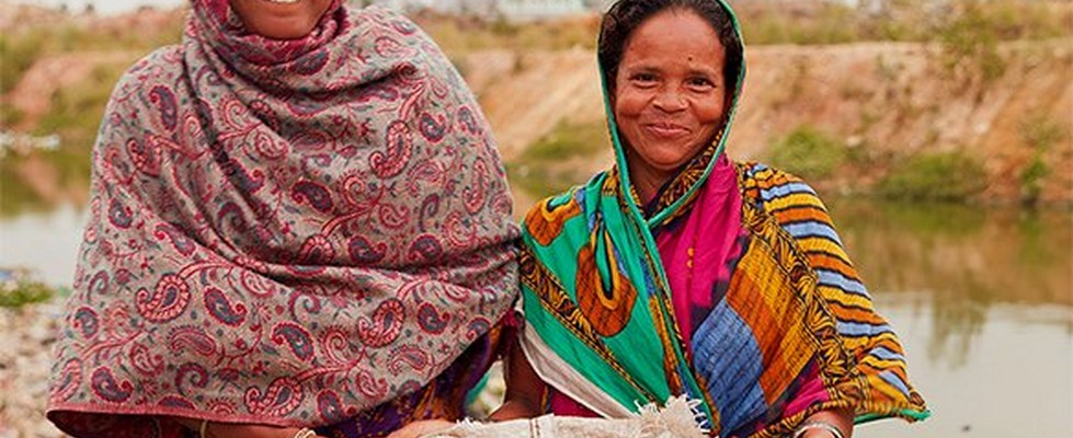 Two woman from Community Trade program Two woman from Community Trade program