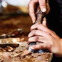 Carpenter's hands
