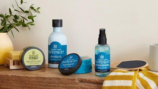 the body shop foot care